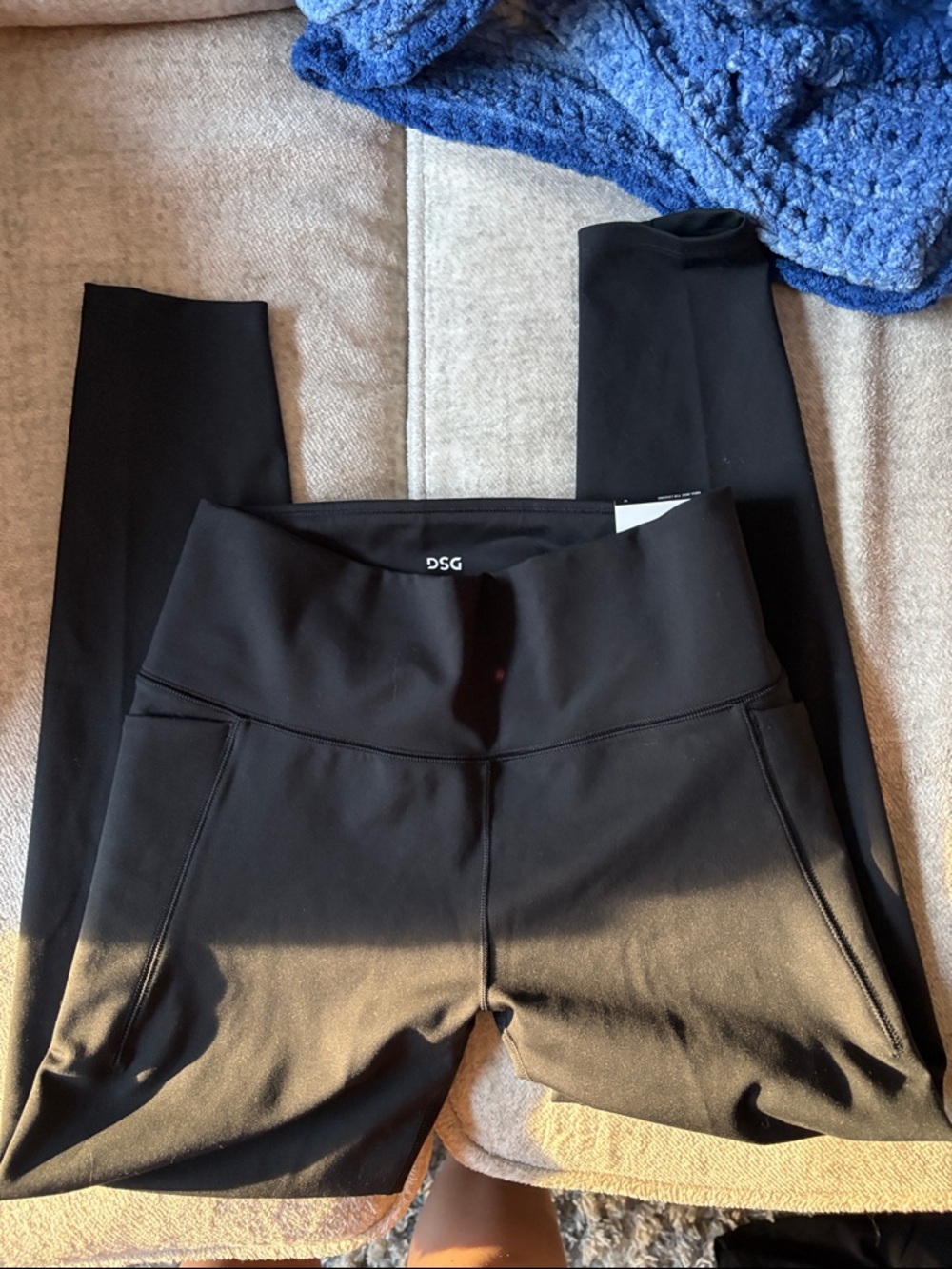 DSG Black High-Waist Performance Leggings